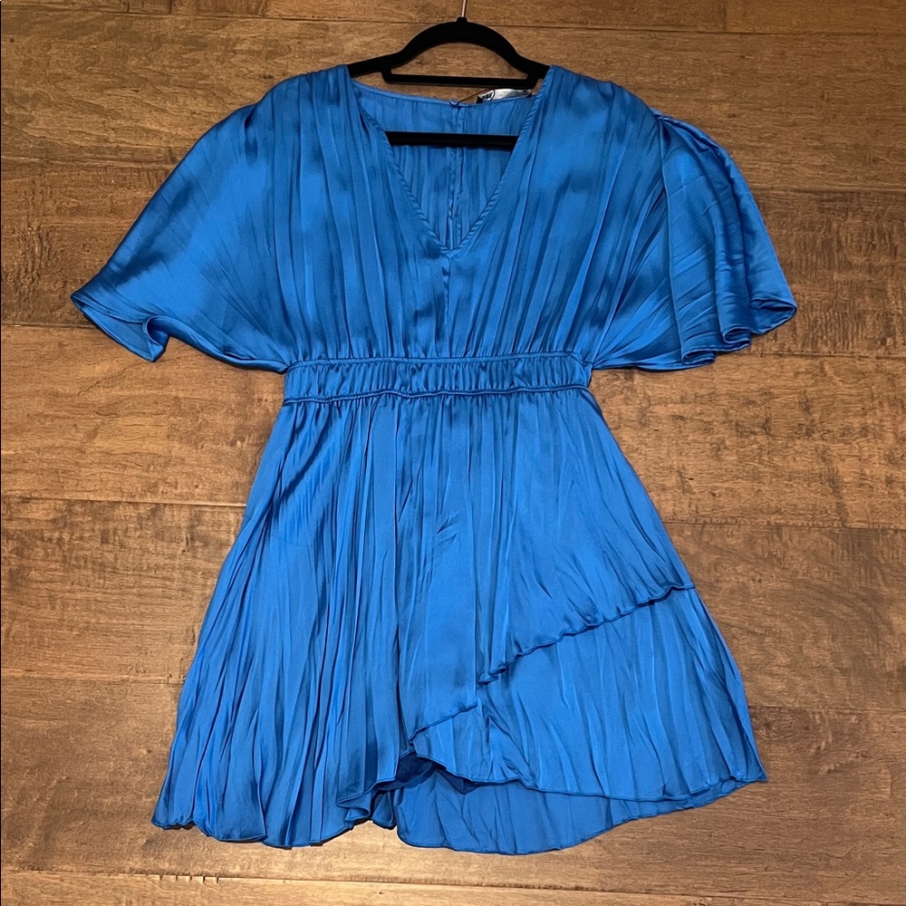 Zara Blue Mini Dress